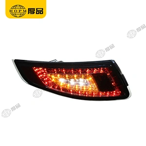 Taillight Assembly Tuning Light Modified LED Tail Light Blackened For 997 05-09