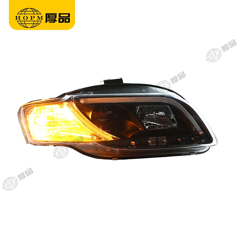 Headlight Assembly Dual-light headlight fiber type for 05-08 Audi A4B7