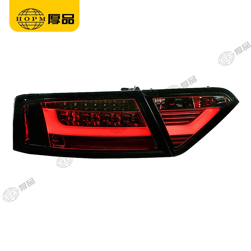 Taillight Assembly Led taillights Smoked-Black background for Audi A5