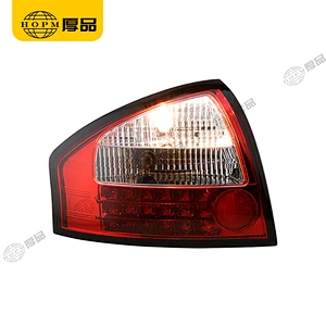 Taillight assembly Led lights Red background for 01-04 Audi A6
