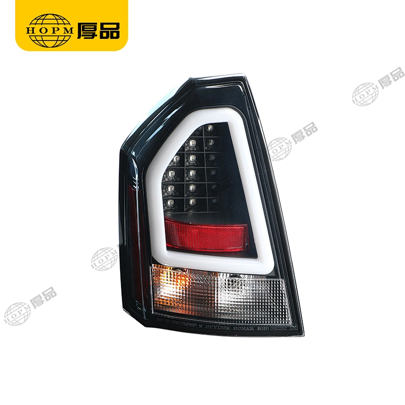 Taillight Assembly V2 taillights Black background for 09-14 Chrysler 300C