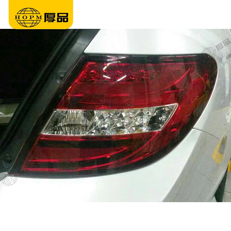 Taillight Assembly Full LED Light Red background for 07-10 Mercedes-Benz C-Class W204