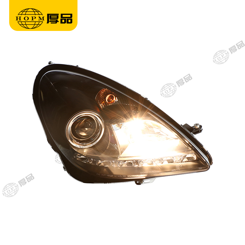 Headlight Assembly Tuning Light Modified Single Beam Light Original Car HID Version For SLK R171 04-12