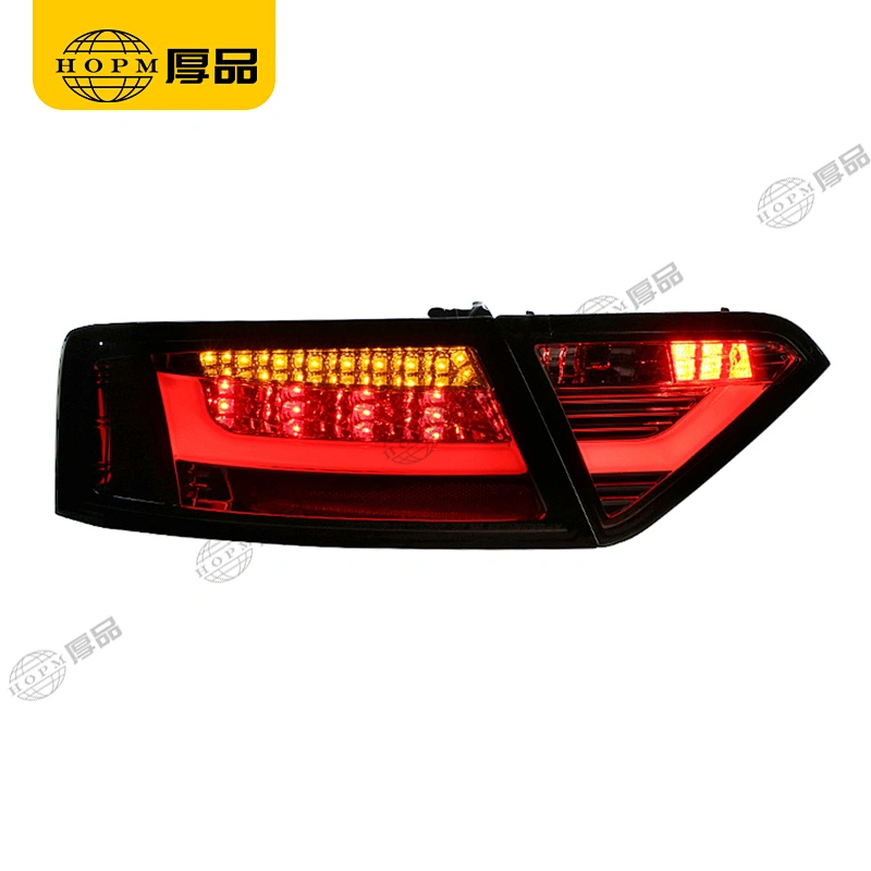 Taillight Assembly Led taillights Smoked-Black background for Audi A5