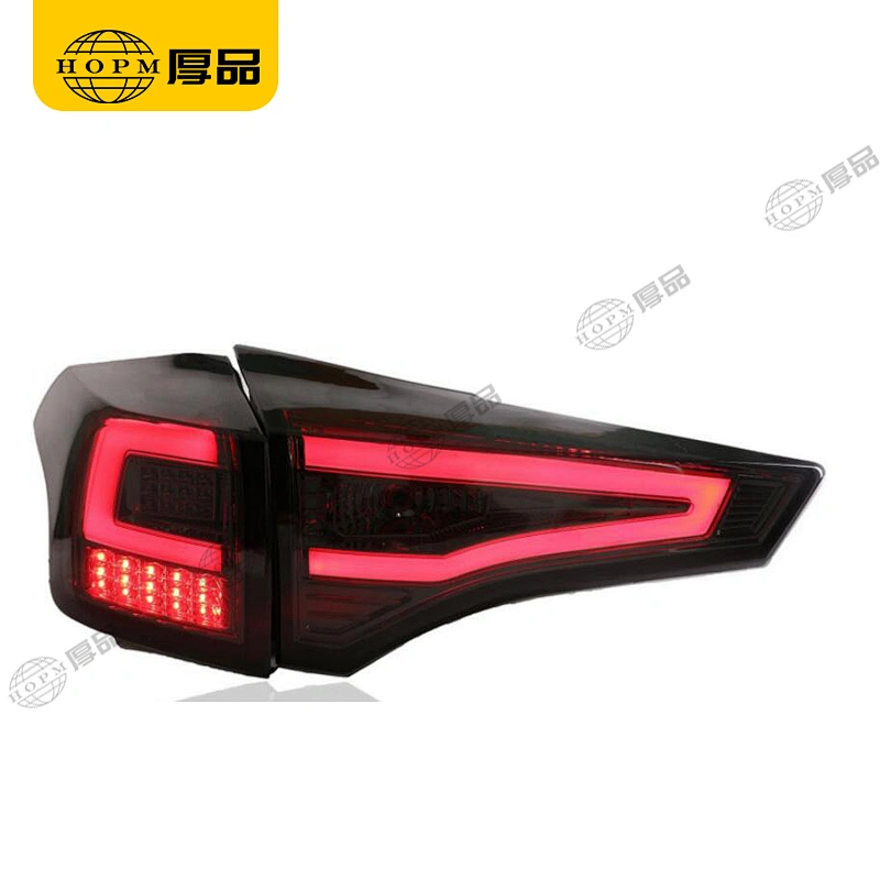 Retrofit LED tail light assembly light guide driving light LED turn signal brake light for 13-15 Toyota RAV4