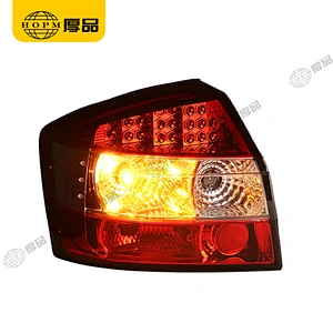 Taillight Assembly Led taillight Red background for 01-04 Audi A4 B6