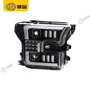 Headlight Assembly Tuning Light Modified LED Light Horse Racing Original Car LED Version For Ra-ptor F150 15-17