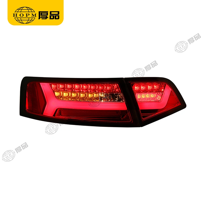 Taillight assembly Led lights Red background for 09-12 Audi A6L