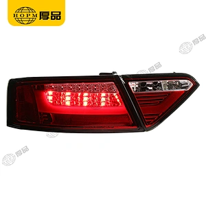 Taillight Assembly Led taillights Red background for Audi A5