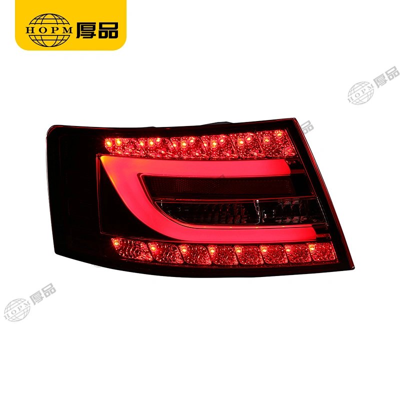 Taillight assembly Led lights Red background for 05-08 Audi A6L