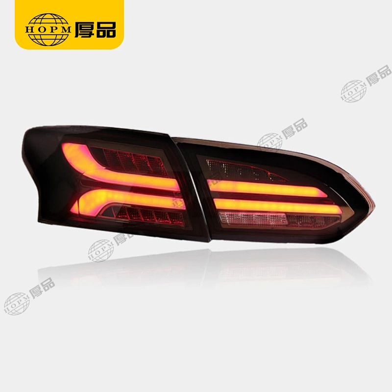 Taillight Assembly Tuning Light Modified LED Light-guide Running Brake Streamer Turn signal Light For Fo-cus 15-18