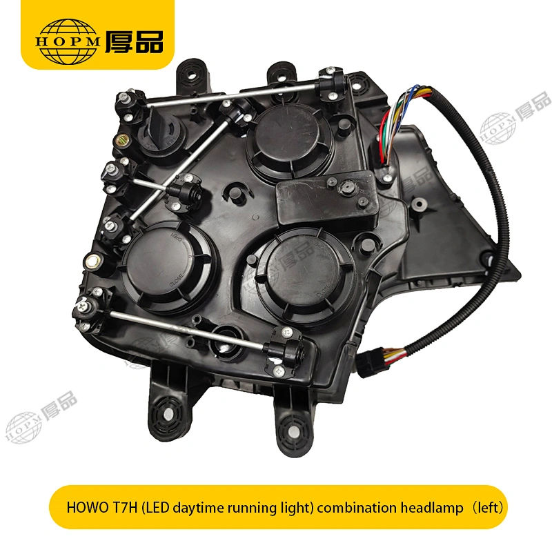 HOWO T7H （LED daytime running light） Trailer And Truck Lamps  Front Combination Headlamp