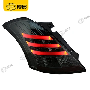 Taillight Assembly Tuning Light Modified LED Tail Light Blackened For Swift 14-