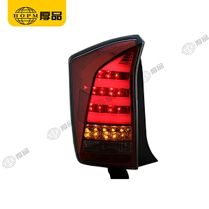 Taillight Assembly Tuning Light Modified LED Tail Light Turn Signal Horse Racing Electroplating Red For Prius 09-