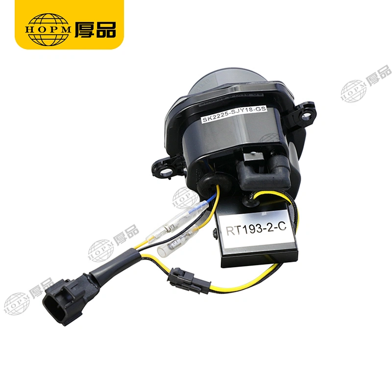 Headlight Assembly Tuning Light Modified Automotive lighting Car Front Horse Racing Turn Signal Gray Shell For Jimny 18-