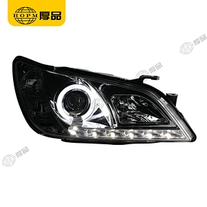 Headlight Assembly Tuning Light Modified Automotive lighting Car Single Beam Light Silver Background HID Version For IS300 98-05