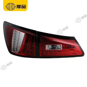 Taillight Assembly Tuning Light Modified LED Tail Light Red Background With Fog Light For IS250 06-12