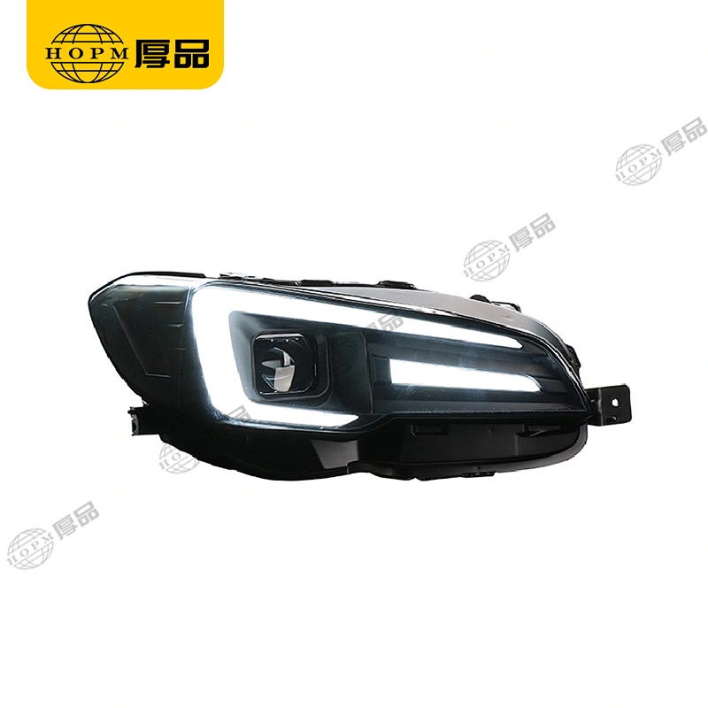 Headlight Assembly Tuning Light Modified Automotive lighting Car All-LED Original Car LED Version Black Background For WRX 15-20