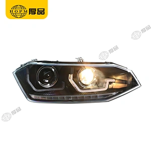 Headlight Assembly Tuning Light Modified Automotive lighting Car Double Beam Light For POLO PLUS 18-