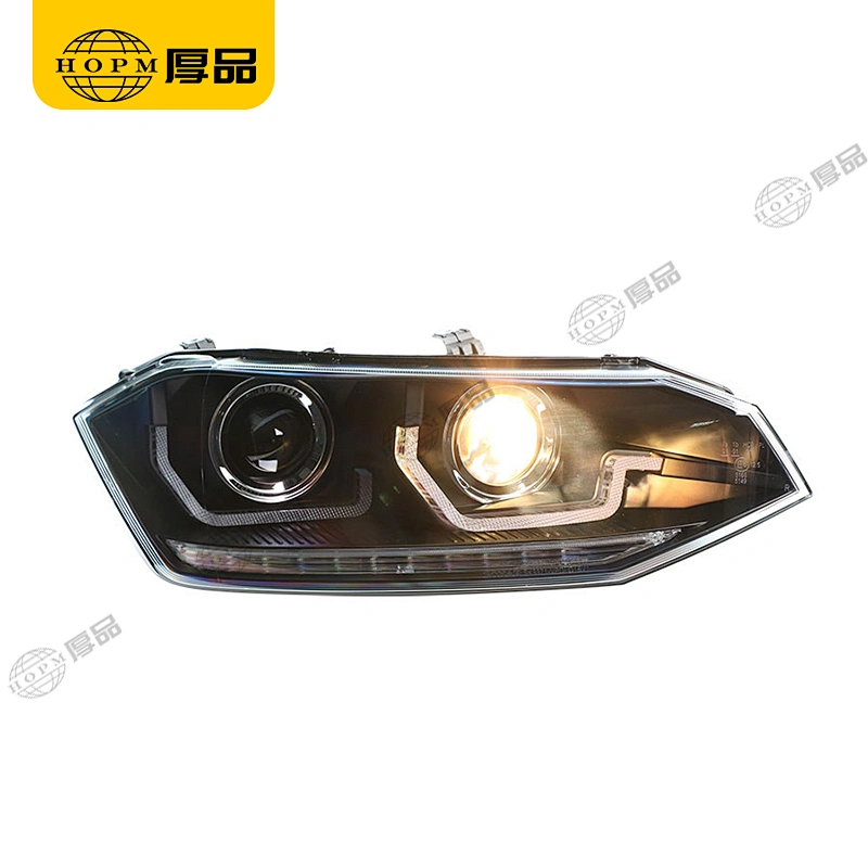 Headlight Assembly Tuning Light Modified Automotive lighting Car Double Beam Light For POLO PLUS 18-