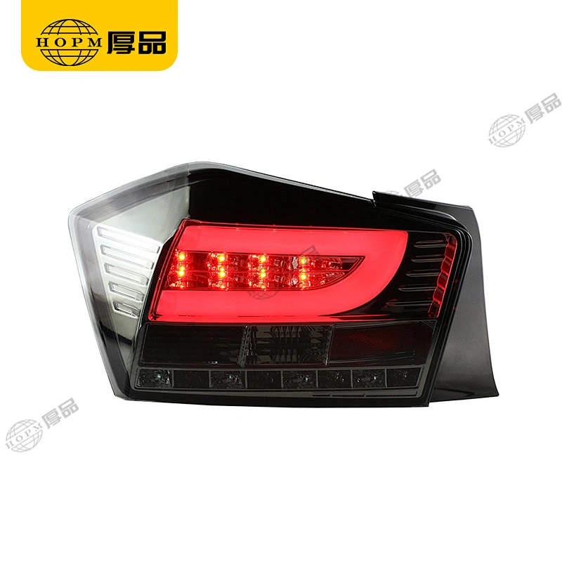 Taillight Assembly Tuning Light Modified LED Tail Light Blackened For CITY 09-15