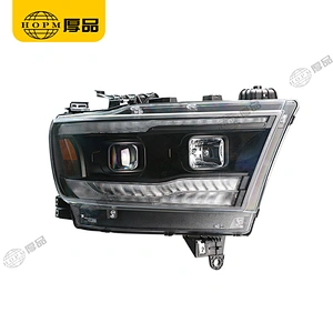 Headlight Assembly Tuning Light Modified Automotive lighting Original Car Halogen Version For Ram 1500 19-up