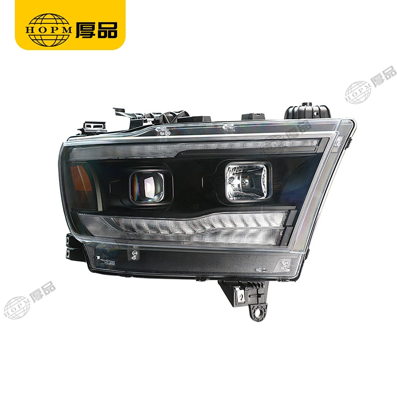 Headlight Assembly Tuning Light Modified Automotive lighting Original Car Halogen Version For Ram 1500 19-up