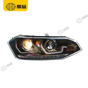 Headlight Assembly Tuning Light Modified Automotive lighting Car Double Beam Light For POLO PLUS 18-