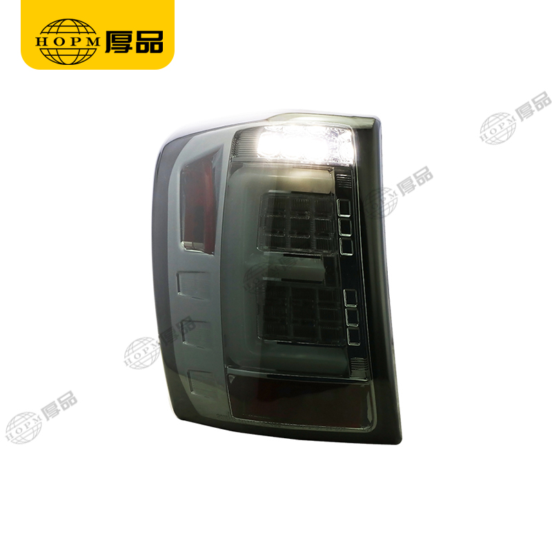 Taillight Assembly Tuning Light Modified LED Tail Light V2 Version Blackened For Grand Cherokee 99-04