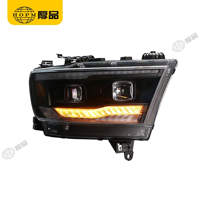 Headlight Assembly Tuning Light Modified Automotive lighting Original Car Halogen Version For Ram 1500 19-up