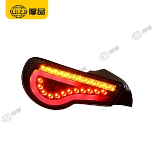 Taillight Assembly Tuning Light Modified LED Tail Light Turn Signal Horse Racing Black Background For FT86 12-