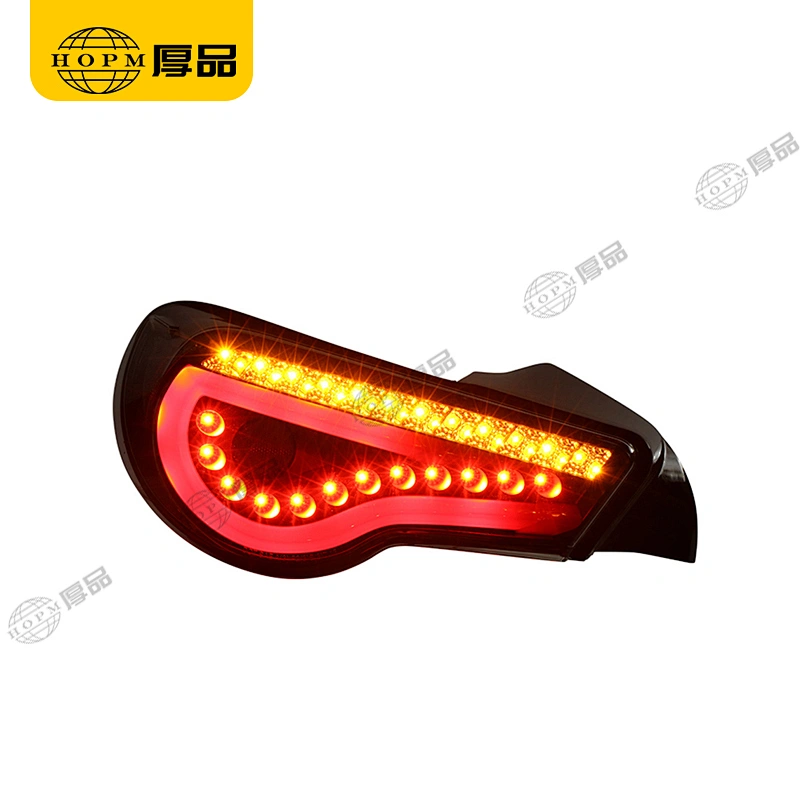 Taillight Assembly Tuning Light Modified LED Tail Light Turn Signal Horse Racing Black Background For FT86 12-