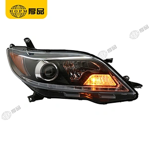 Headlight Assembly Tuning Light Modified Light Double Beam Light For Sienna 11-14 -15-
