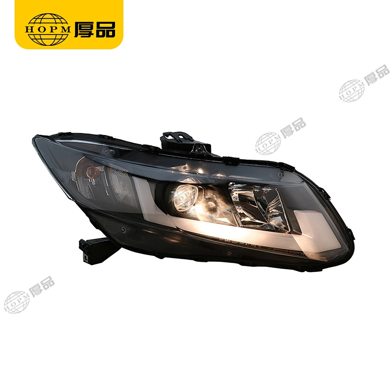 Headlight Assembly Tuning Light Modified Automotive lighting Car Double Beam Light For CI-VIC 12-