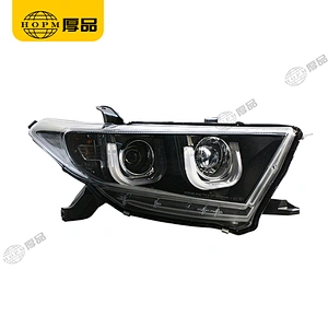 Headlight Assembly Tuning Light Modified Automotive lighting Car Double Beam Light For Hi-ghlander 12-14