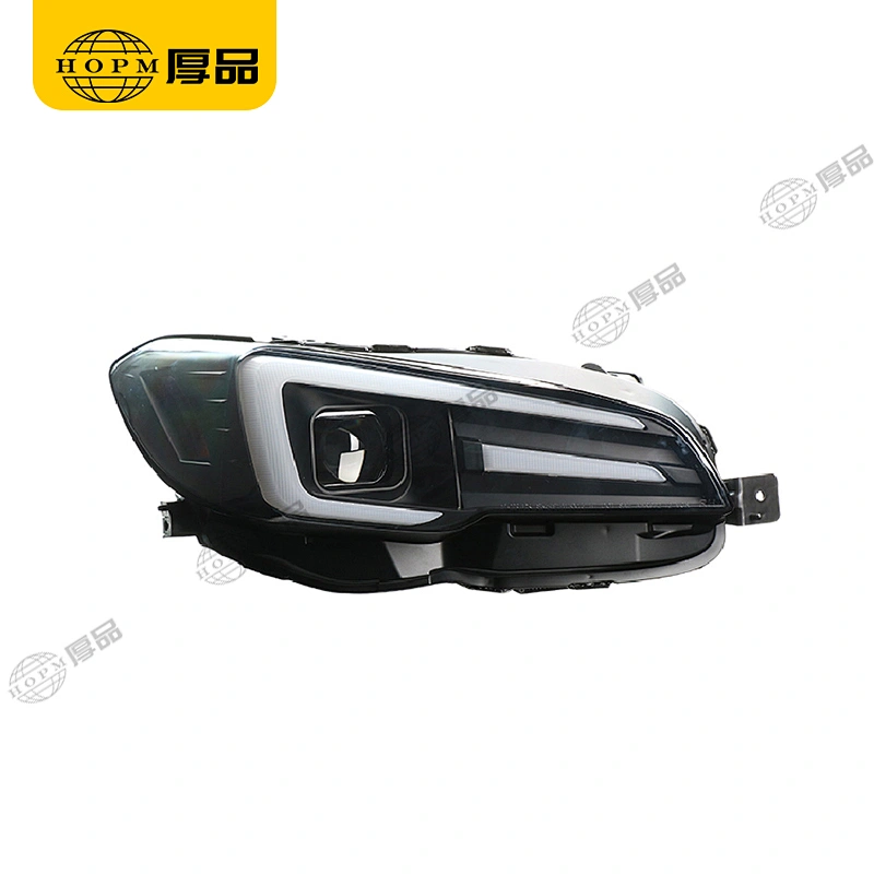 Headlight Assembly Tuning Light Modified Automotive lighting Car All-LED Original Car LED Version Black Background For WRX 15-20