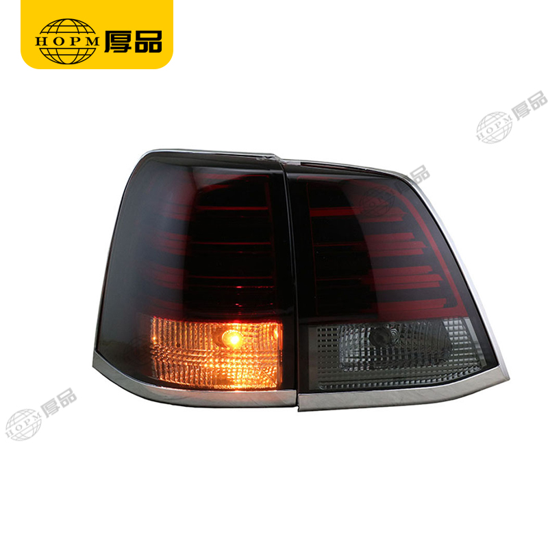 Taillight Assembly Tuning Light Modified LED Tail Light Red Background Blackened For CRUISER FJ200 08-15