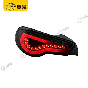Taillight Assembly Tuning Light Modified LED Tail Light Turn Signal Horse Racing Red Background For FT86 12-