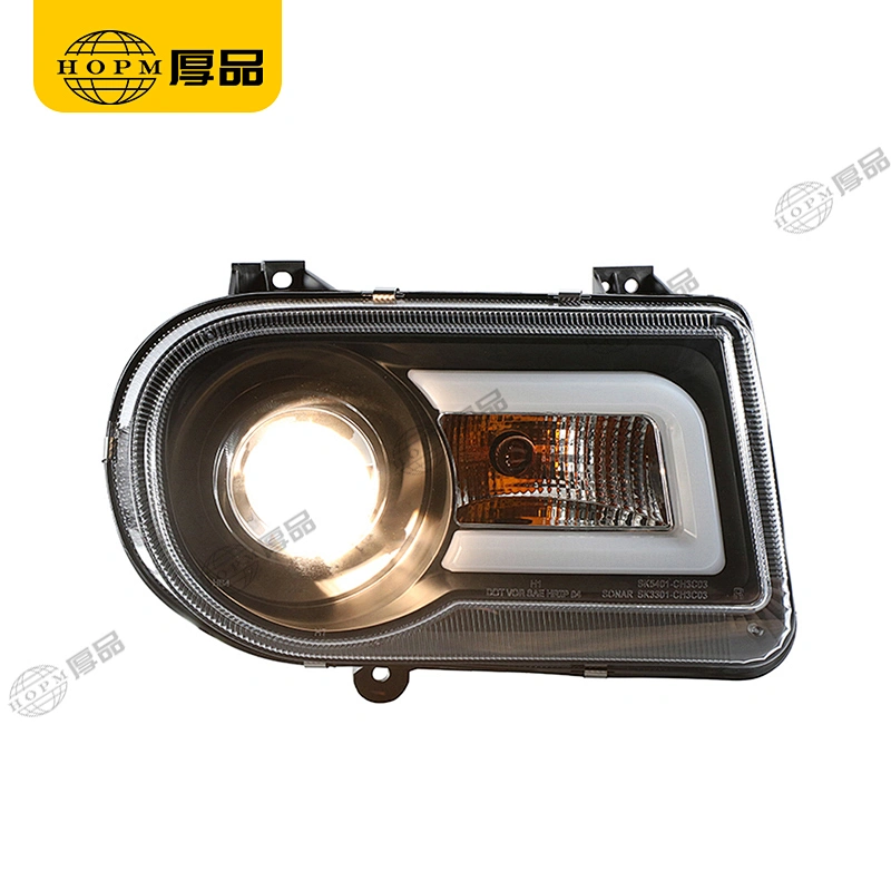 Headlight Assembly Tuning Light Modified Automotive lighting Car Double Beam Light For 300C 05-10 V2