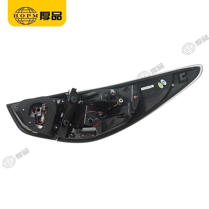 Taillight Assembly Tuning Light Modified LED Tail Light Black Background Red Version For IX35 10-13