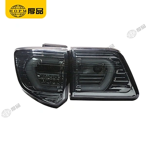 Taillight Assembly Tuning Light Modified LED Tail Light Blackened For FORTUNER 11-15
