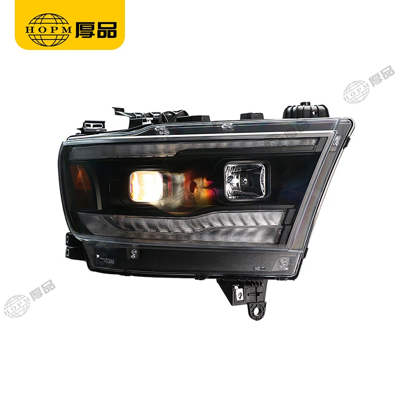 Headlight Assembly Tuning Light Modified Automotive lighting Original Car Halogen Version For Ram 1500 19-up