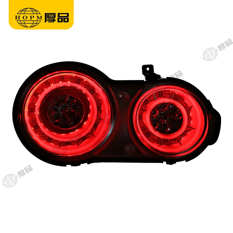 Taillight Assembly Tuning Light Modified LED Tail Light Silver Background For GTR 07-