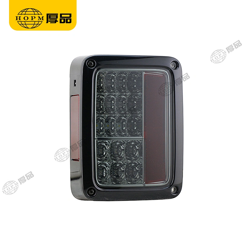 Taillight Assembly Tuning Light Modified LED Tail Light V1 Version Blackened For Wr-angler 07-
