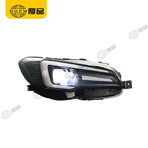 Headlight Assembly Tuning Light Modified Automotive lighting All-LED Original Car Bulb Version Black Background For WRX 15-20