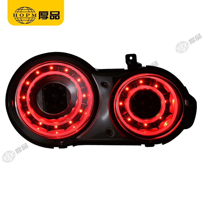 Taillight Assembly Tuning Light Modified LED Tail Light Black Background For GTR 07-
