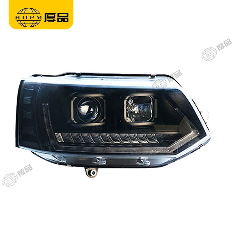 Headlight Assembly Tuning Light Modified Automotive lighting Car Single Beam Light V2 Horse Race For T5 Caravelle Multivan 10-16