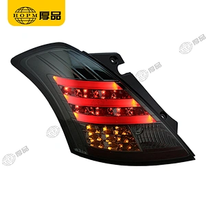 Taillight Assembly Tuning Light Modified LED Tail Light Blackened For Swift 14-