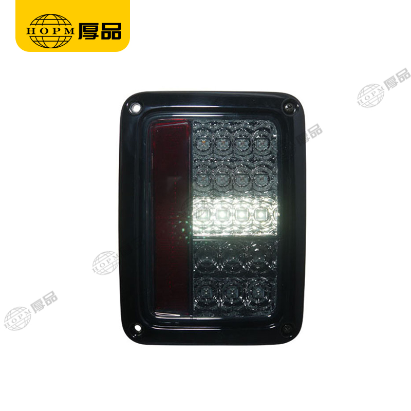 Taillight Assembly Tuning Light Modified LED Tail Light V1 Version Blackened For Wr-angler 07-