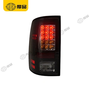 Taillight Assembly Tuning Light Modified LED Tail Light Black Background For Ram 1500 13-18